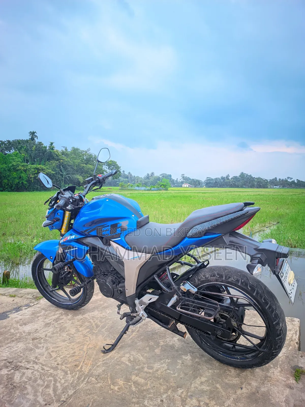 Suzuki Gixxer Monotone 2022 Blue