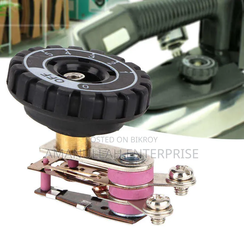 Electric Iron Thermostat Replacement Switch With Dial | Buy Online.