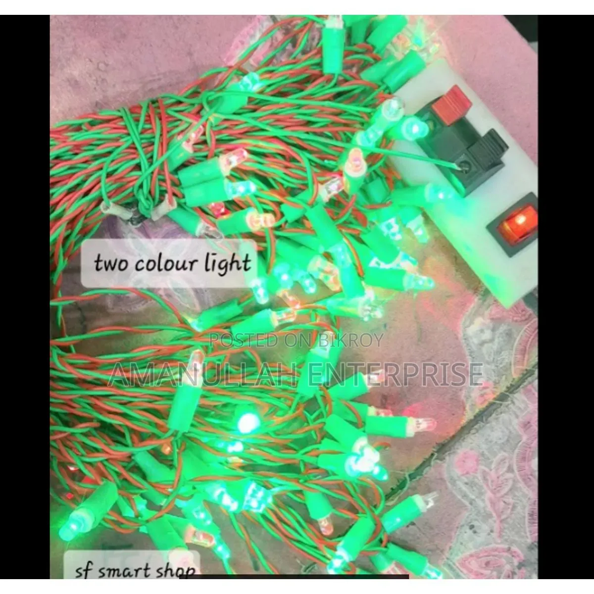 RGB Color LED Fairy Lights | RGB-Color Decorative String Lights.
