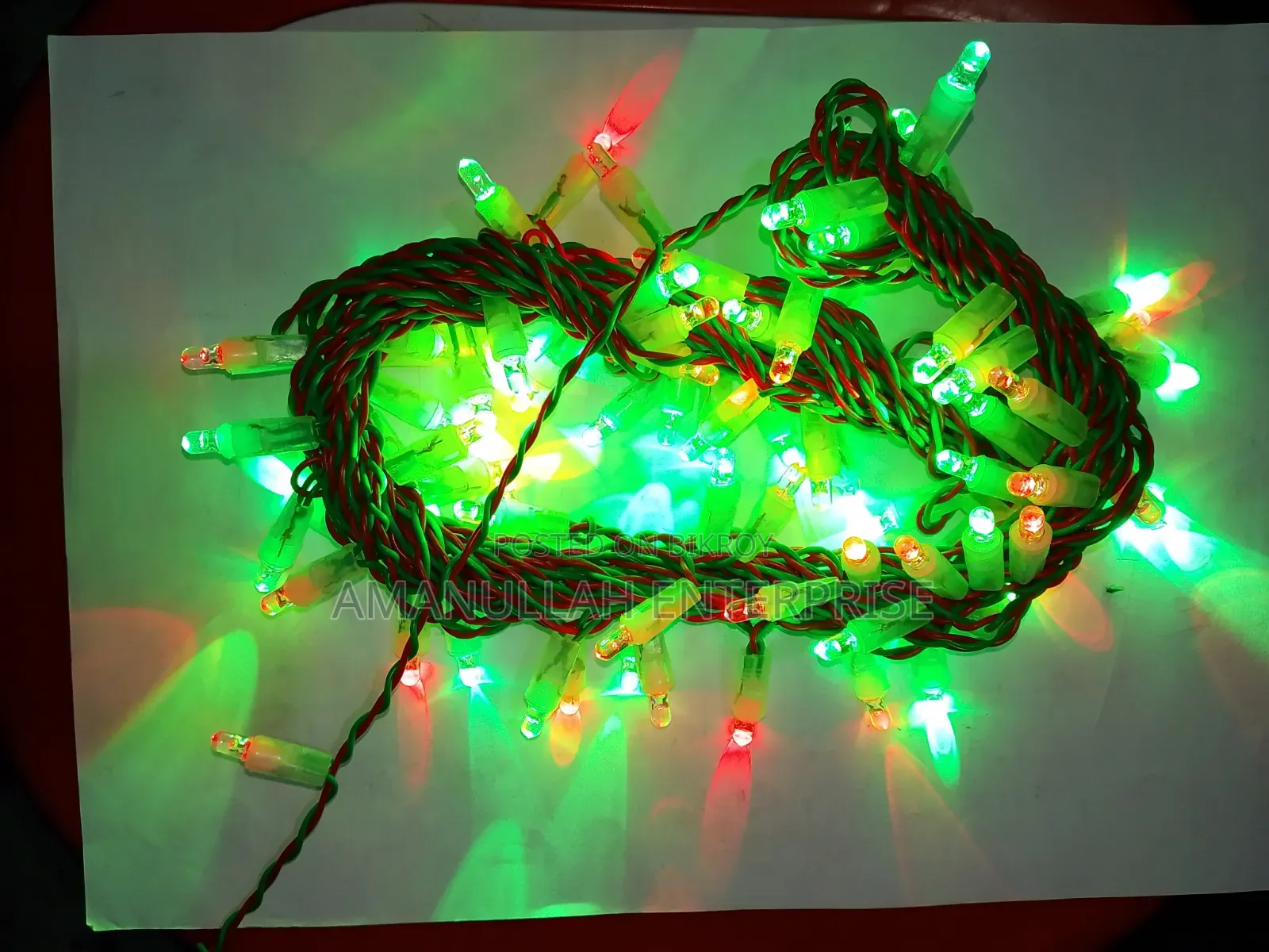 RGB Color LED Fairy Lights | RGB-Color Decorative String Lights.