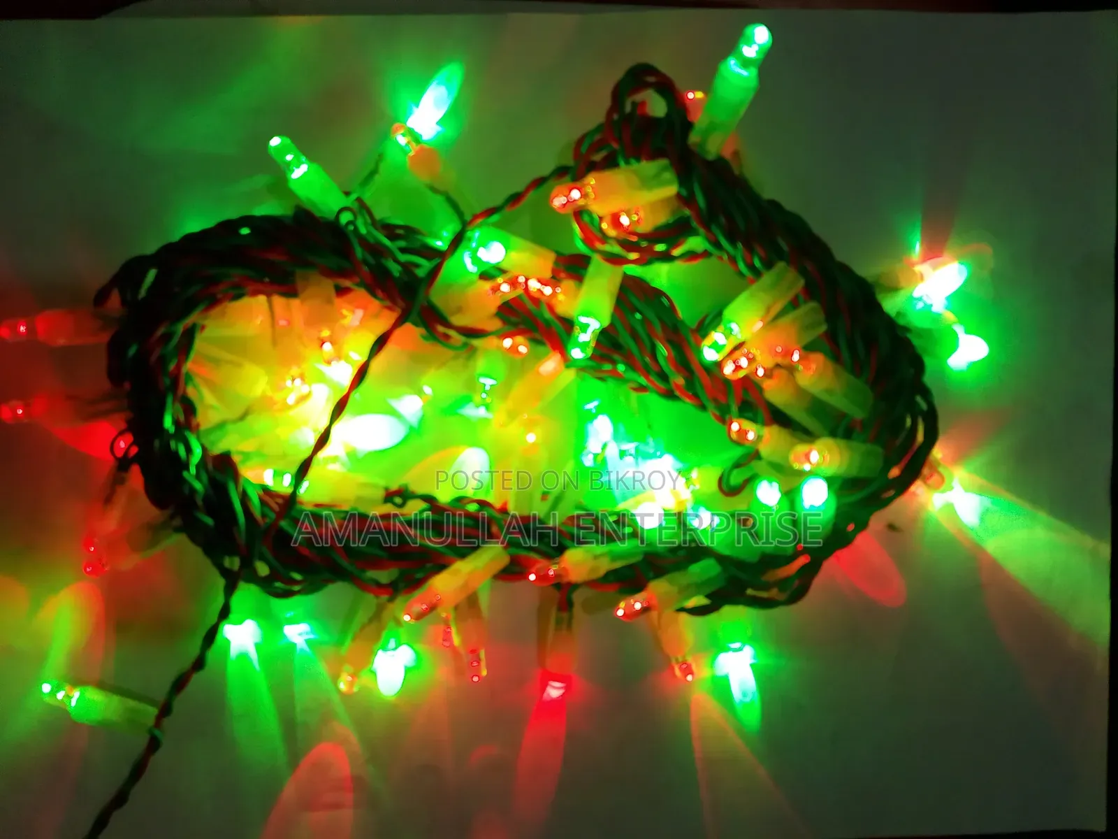 RGB Color LED Fairy Lights | RGB-Color Decorative String Lights.