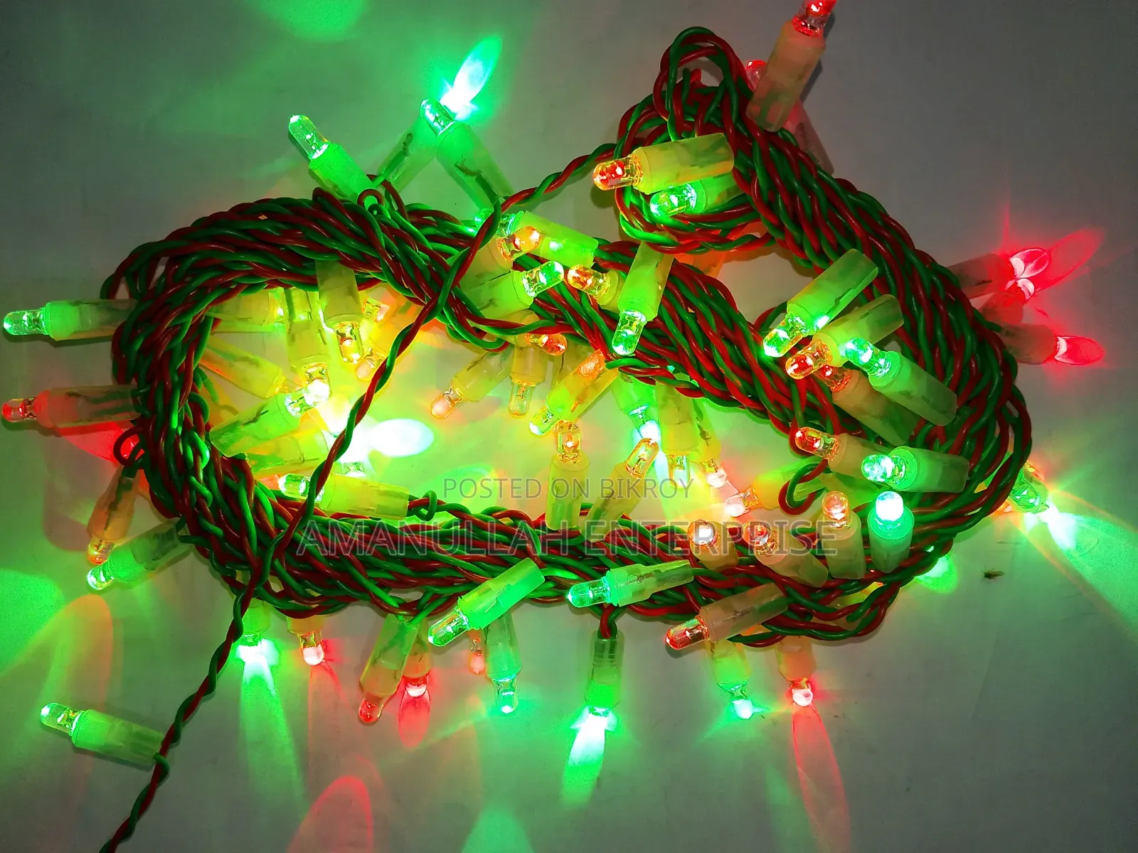 RGB Color LED Fairy Lights | RGB-Color Decorative String Lights.
