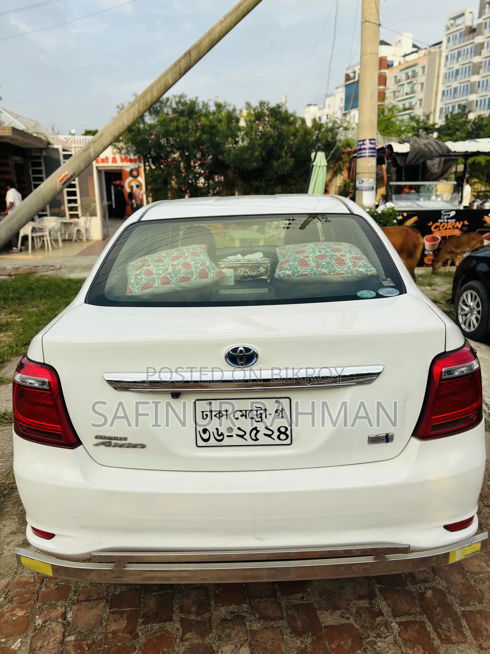 Toyota Axio 1.5 Hybrid 2WD 2016 White