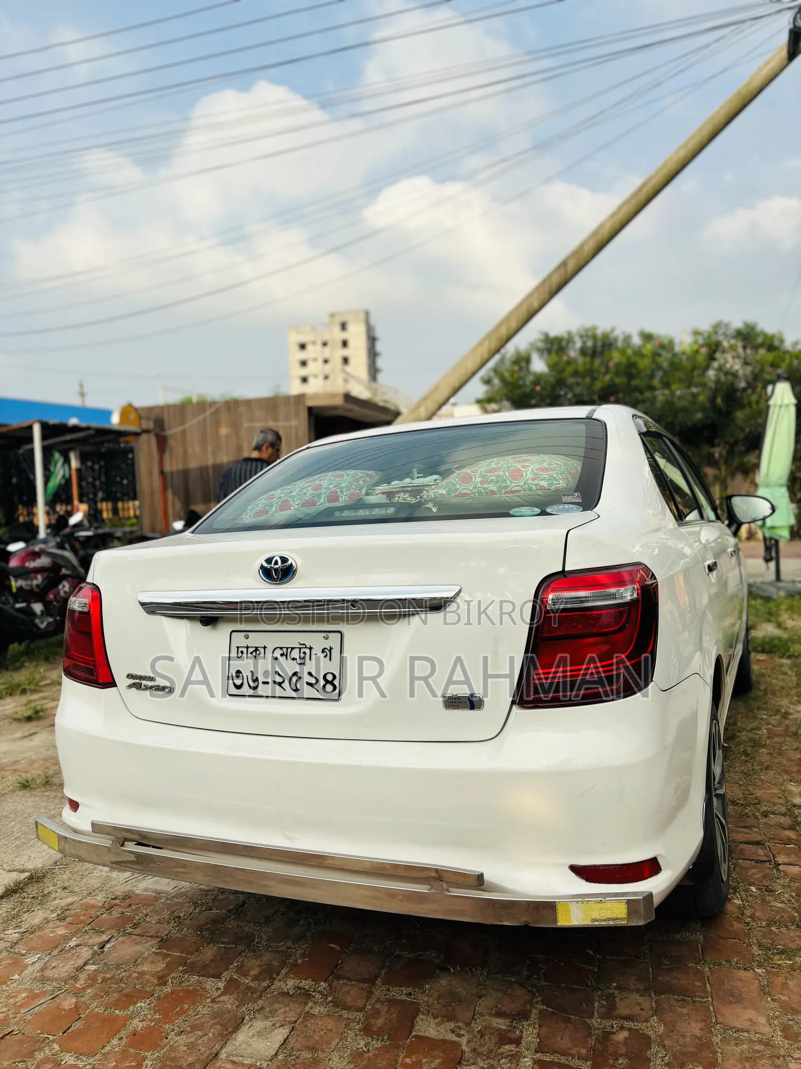 Toyota Axio 1.5 Hybrid 2WD 2016 White