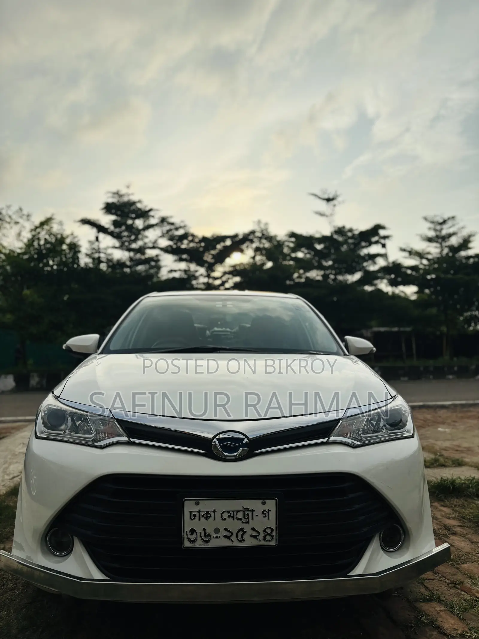 Toyota Axio 1.5 Hybrid 2WD 2016 White