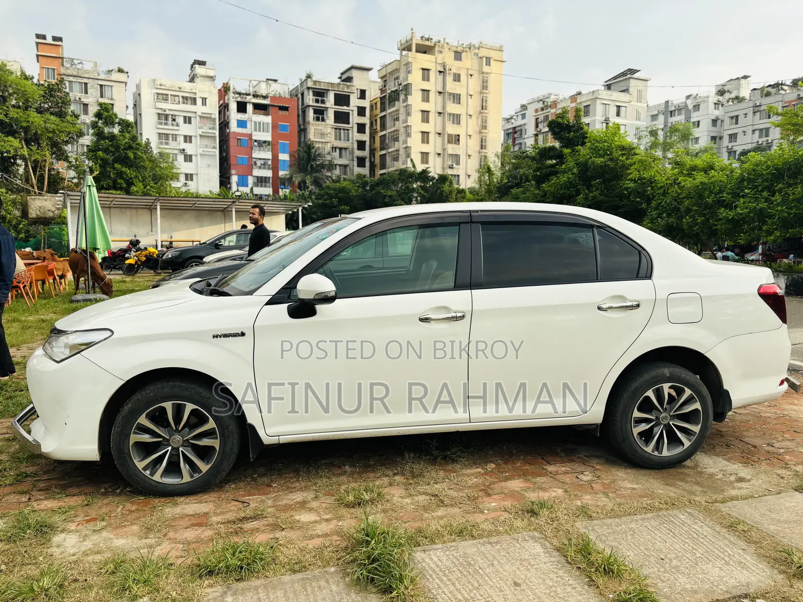 Toyota Axio 1.5 Hybrid 2WD 2016 White