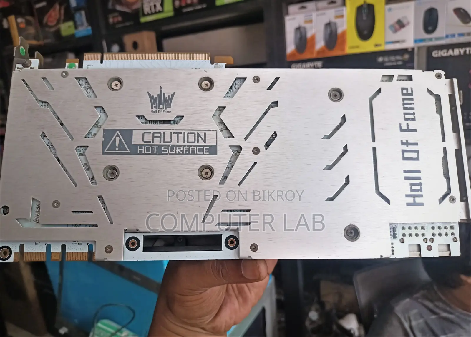 Galax GeForce GTX-1070ti 8GB Hall of Fame DDR5 Gaming OC With Warranty