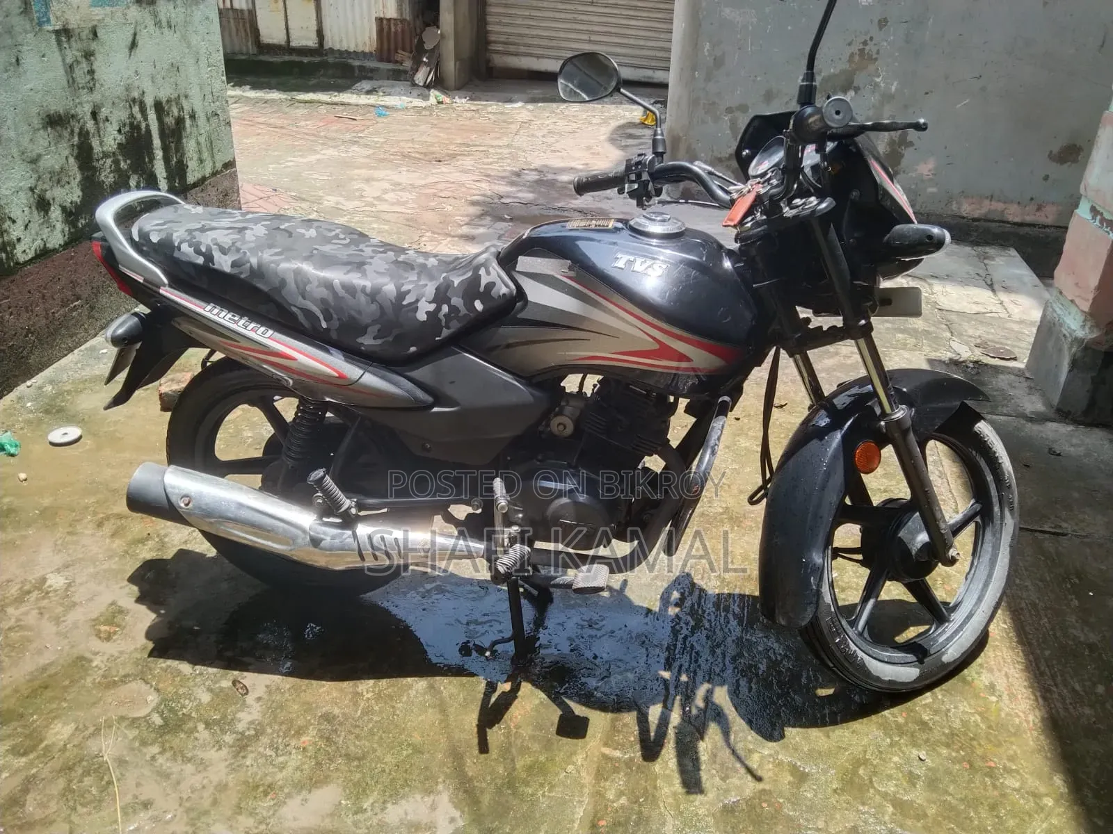 TVS Metro 2022 Black
