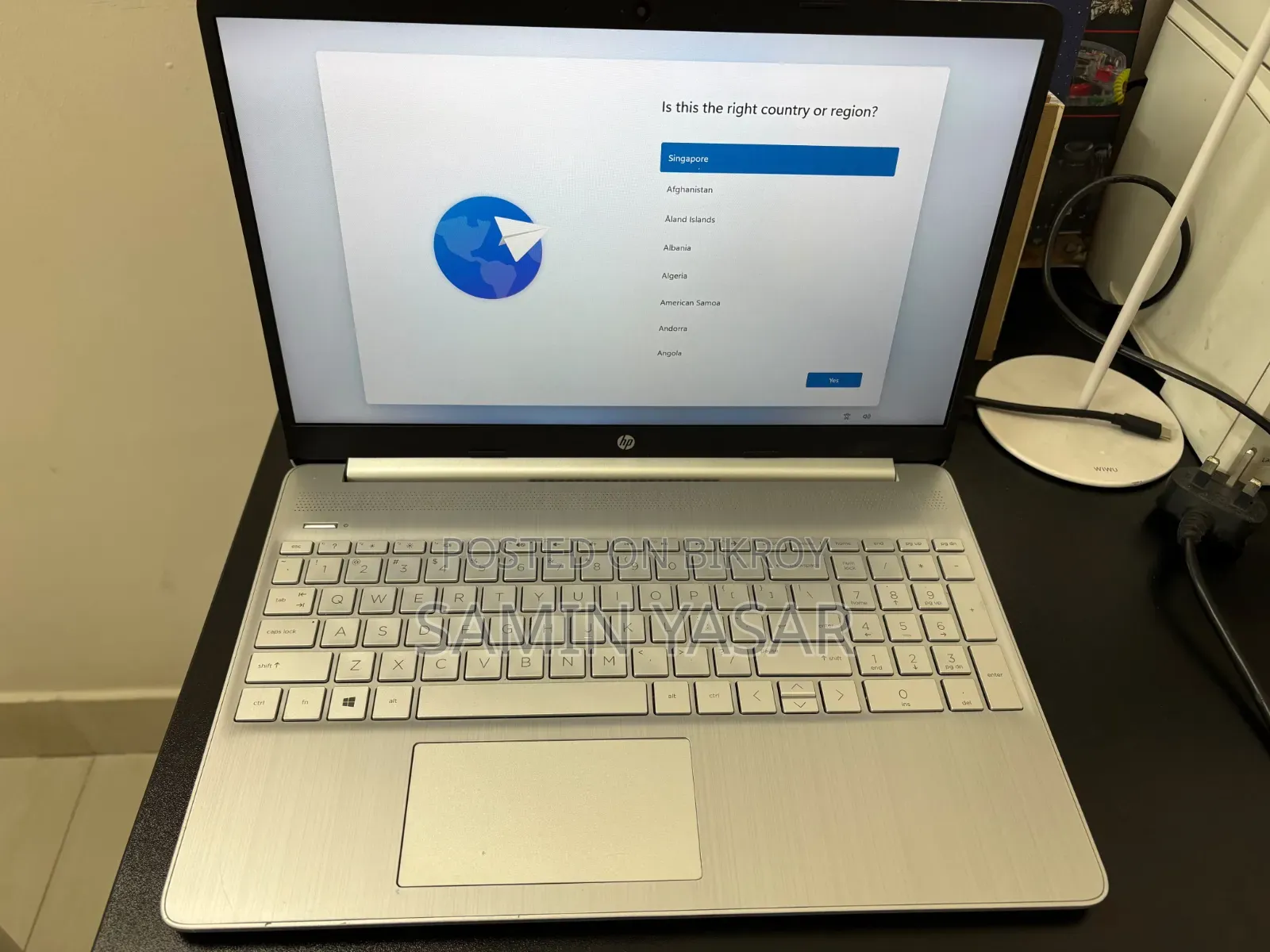 Laptop HP 15S 8GB Intel Core i3 SSD 512GB