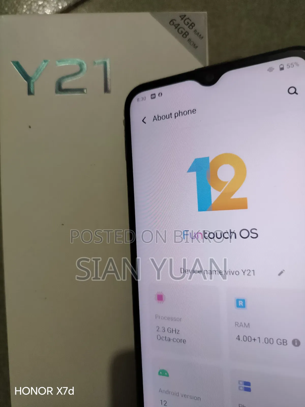 Vivo Y21 64 GB