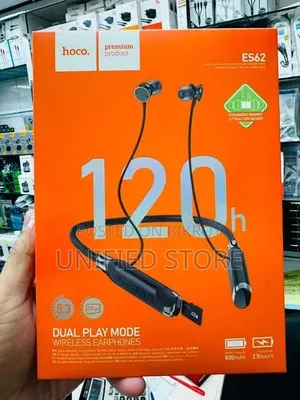 Hoco ES62 Wireless Neckband - 120 Hours Battery Backup (Brand New)