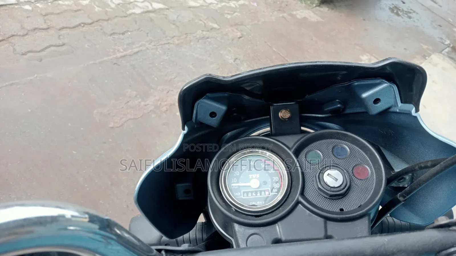 TVS XL 100 Comfort 2022 Blue