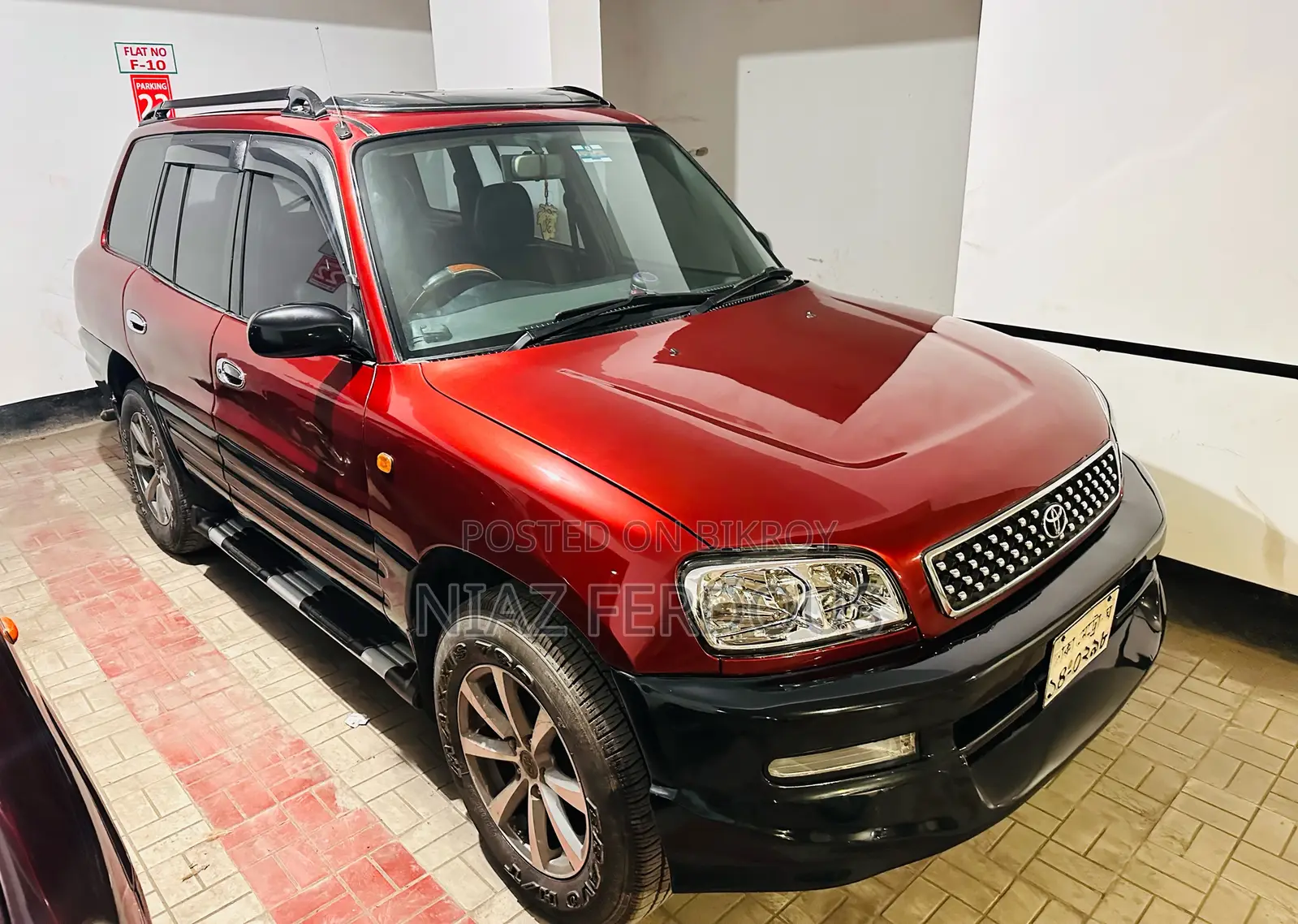 Toyota RAV4 1996 Red
