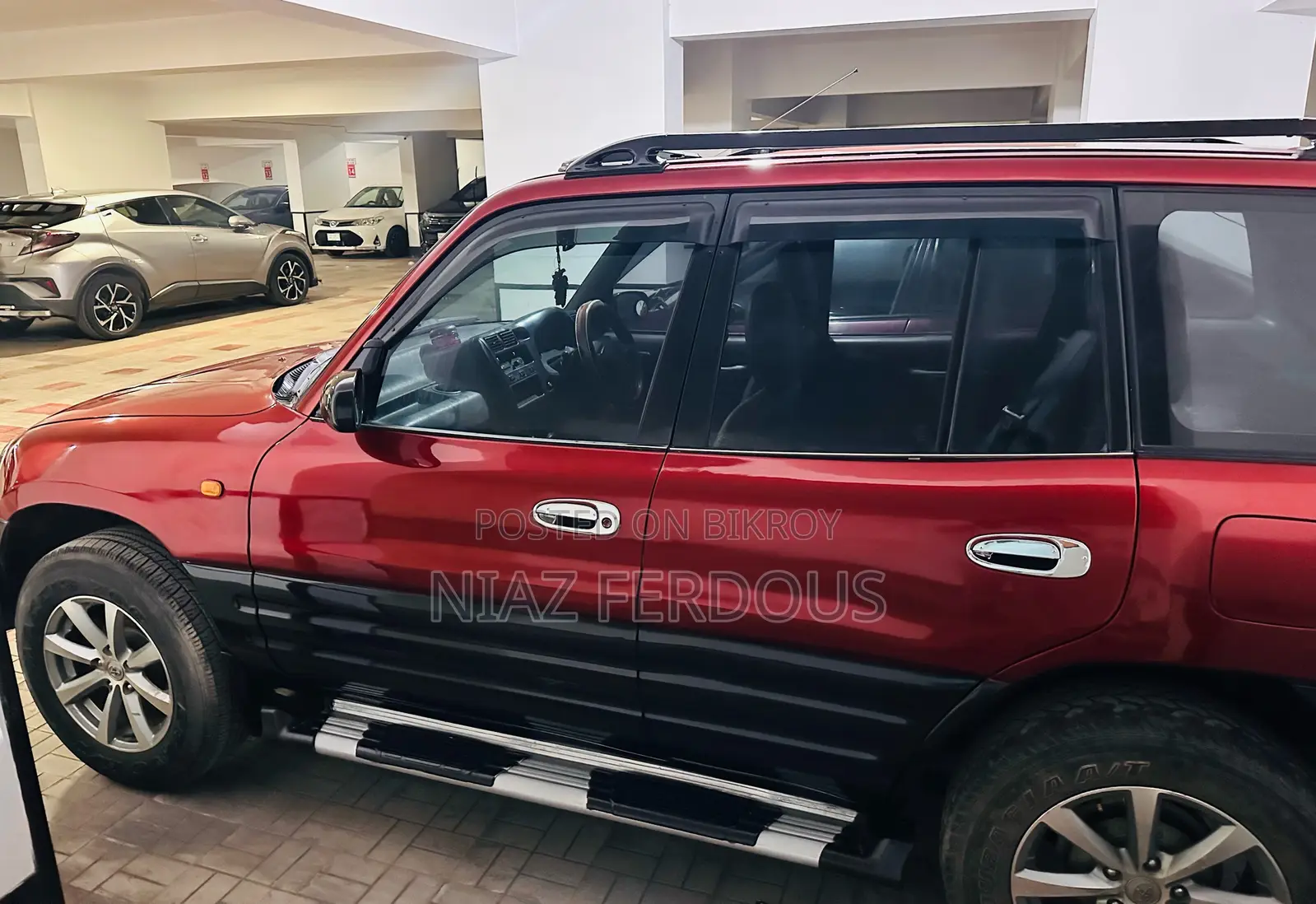 Toyota RAV4 1996 Red
