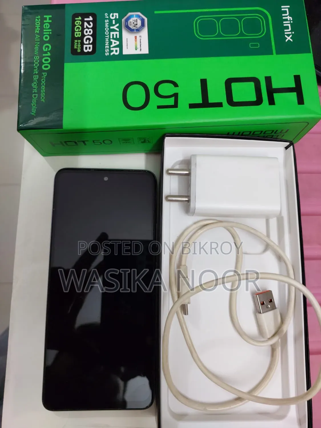 Infinix Hot 50 128 GB Gray