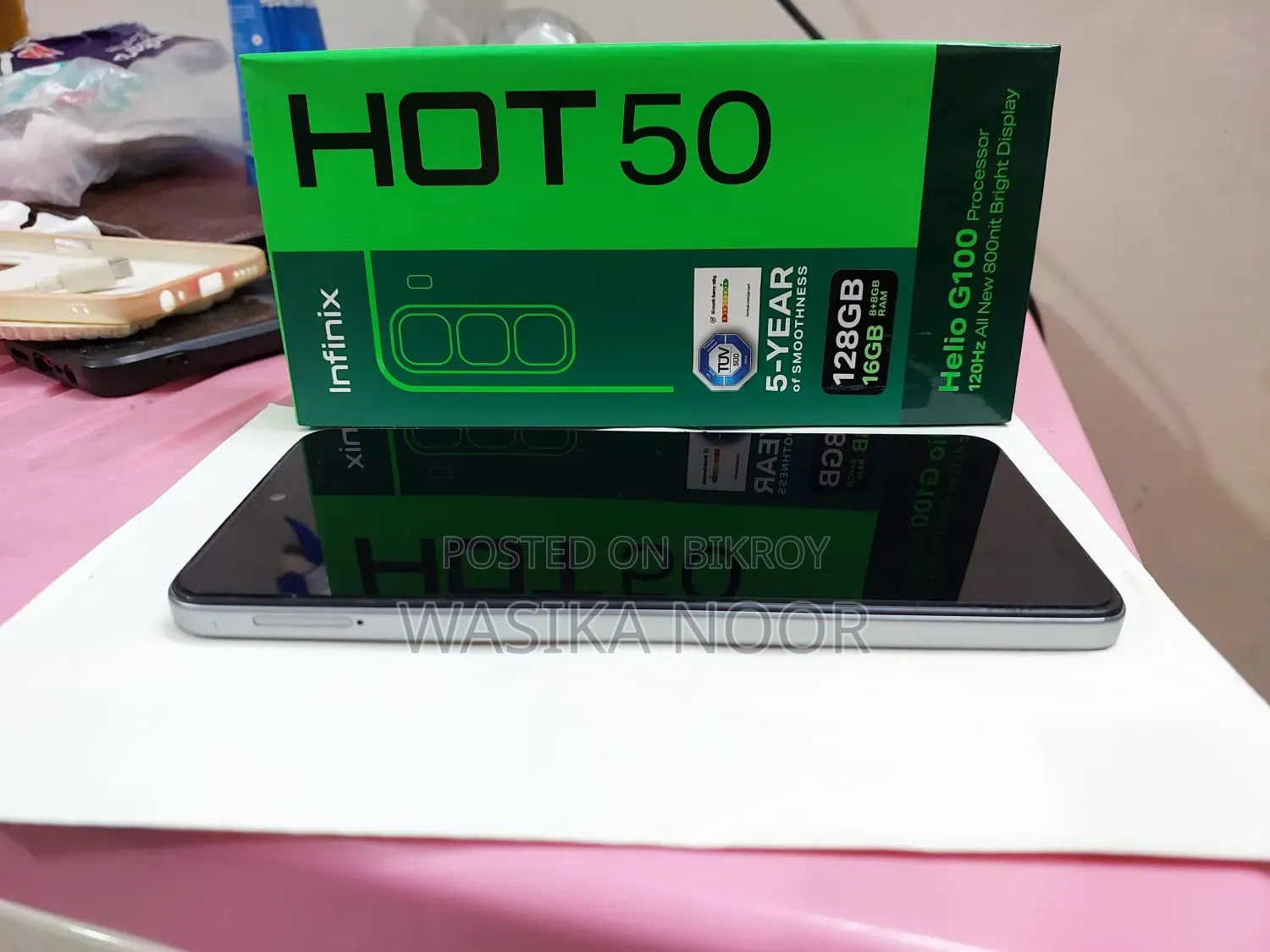 Infinix Hot 50 128 GB Gray