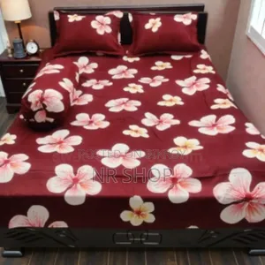 King Size Twill Cotton Bedsheet Set