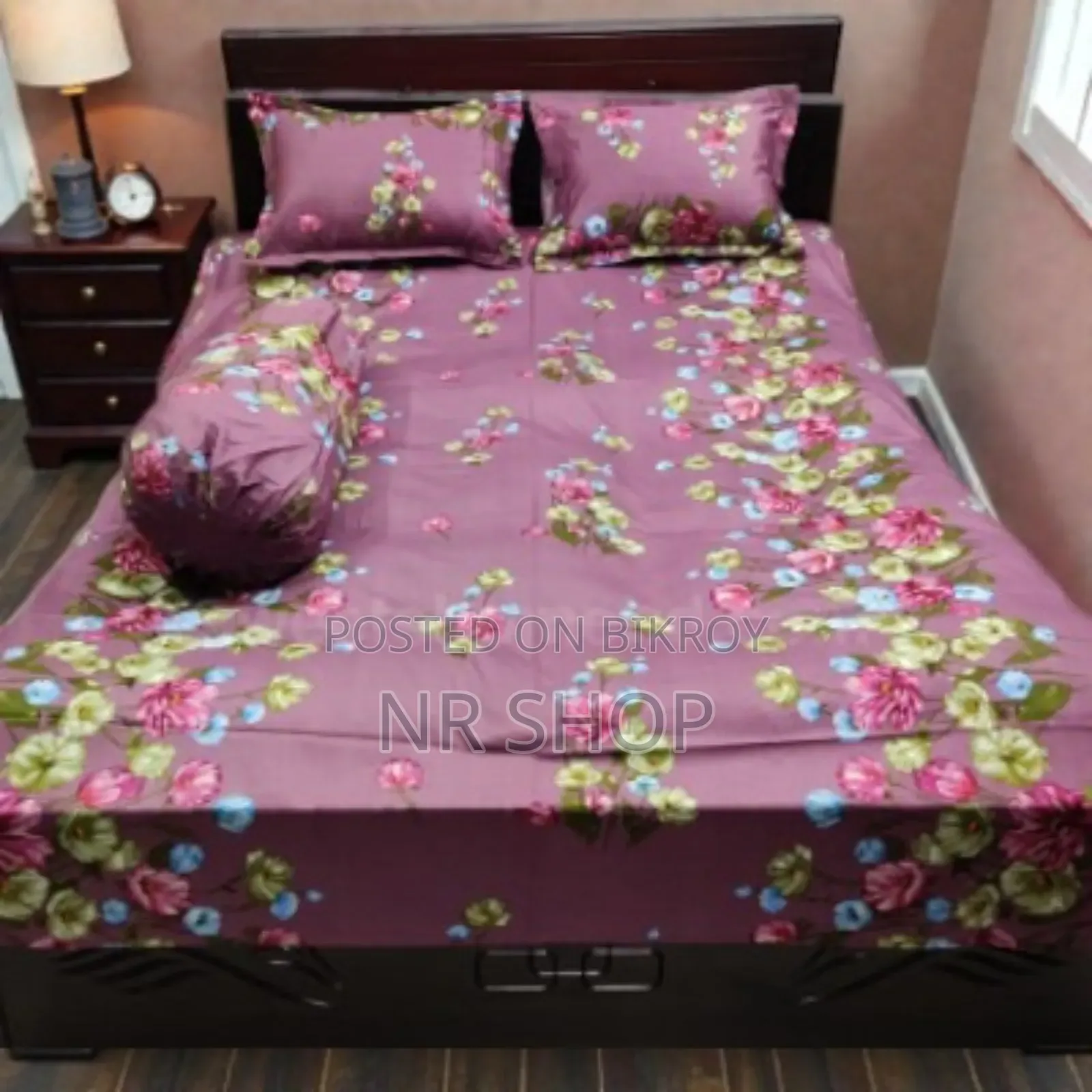 King Size Twill Cotton Bedsheet Set