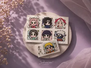 Mini Anime Premium Sticker (Naruto Edition)
