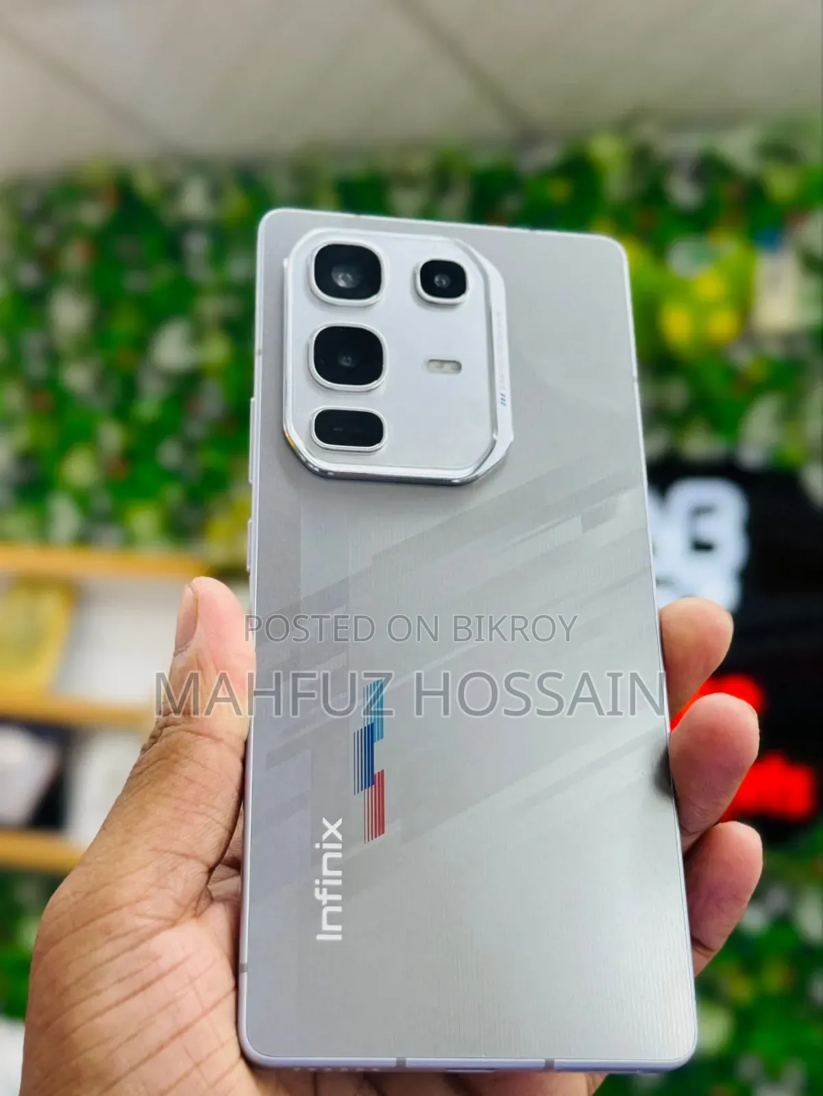 ইনফিনিক্স নোট ৫০ প্রো ২৫৬ জিবি সিলভার