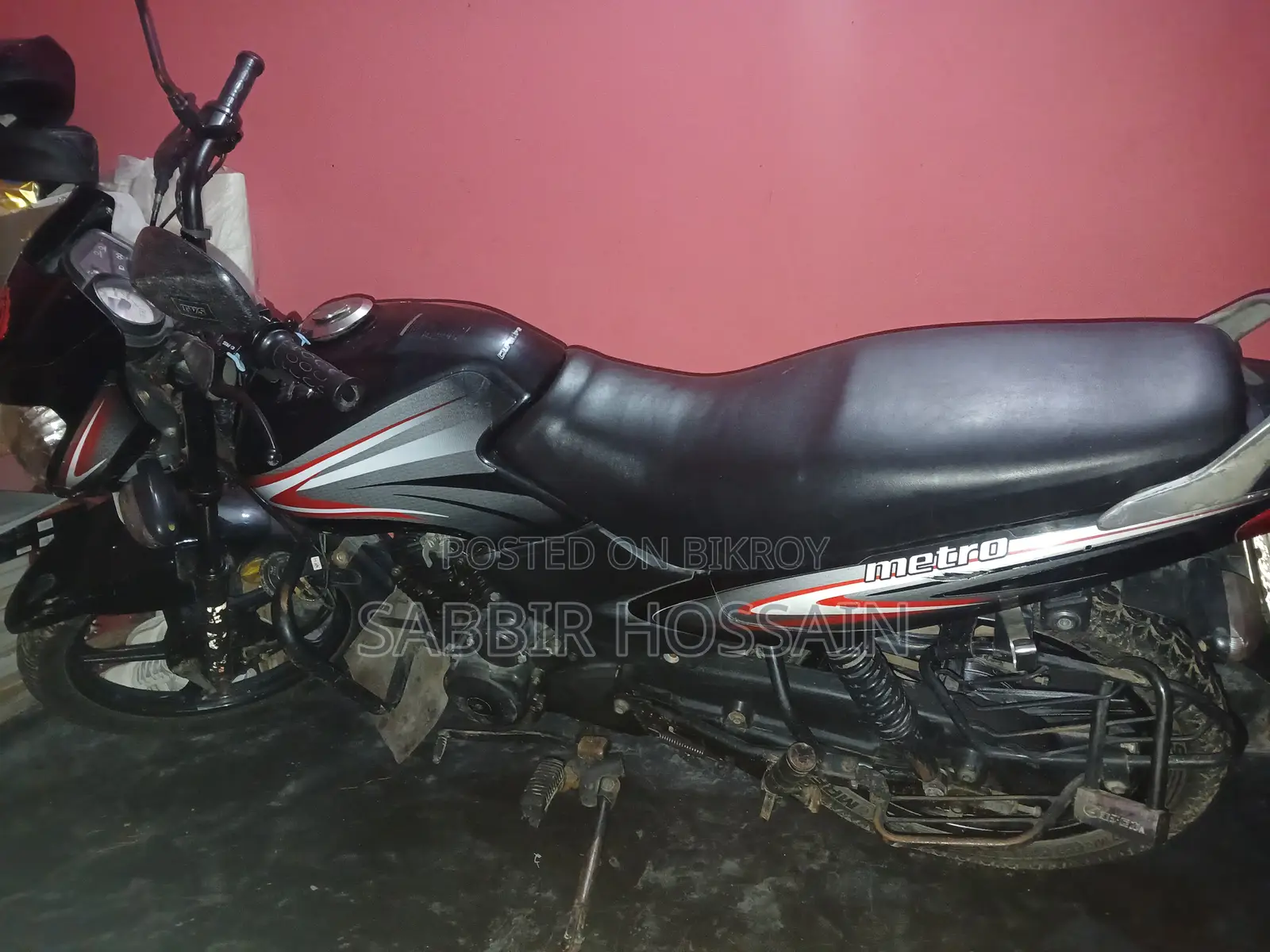 TVS Metro 2019 Black