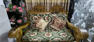Custom-made Teak Wood Sofa