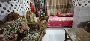 Custom-made Teak Wood Sofa