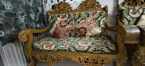 Custom-made Teak Wood Sofa