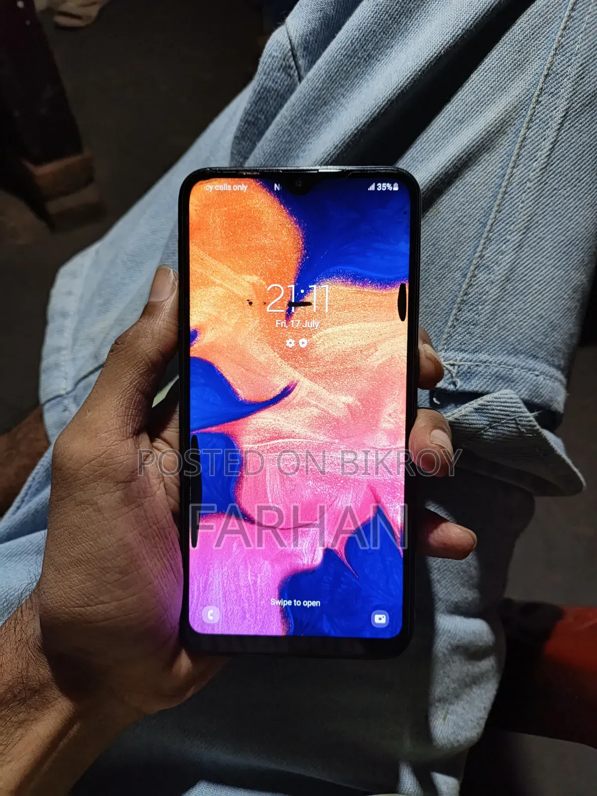 Samsung A10 32 GB Gray