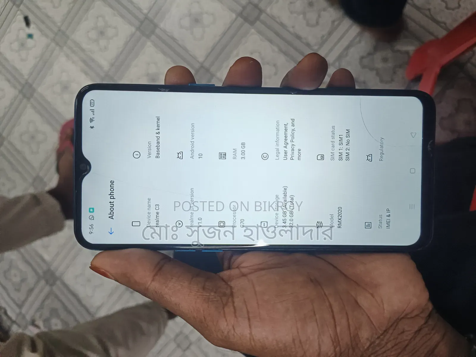 Realme C3 32 GB Blue