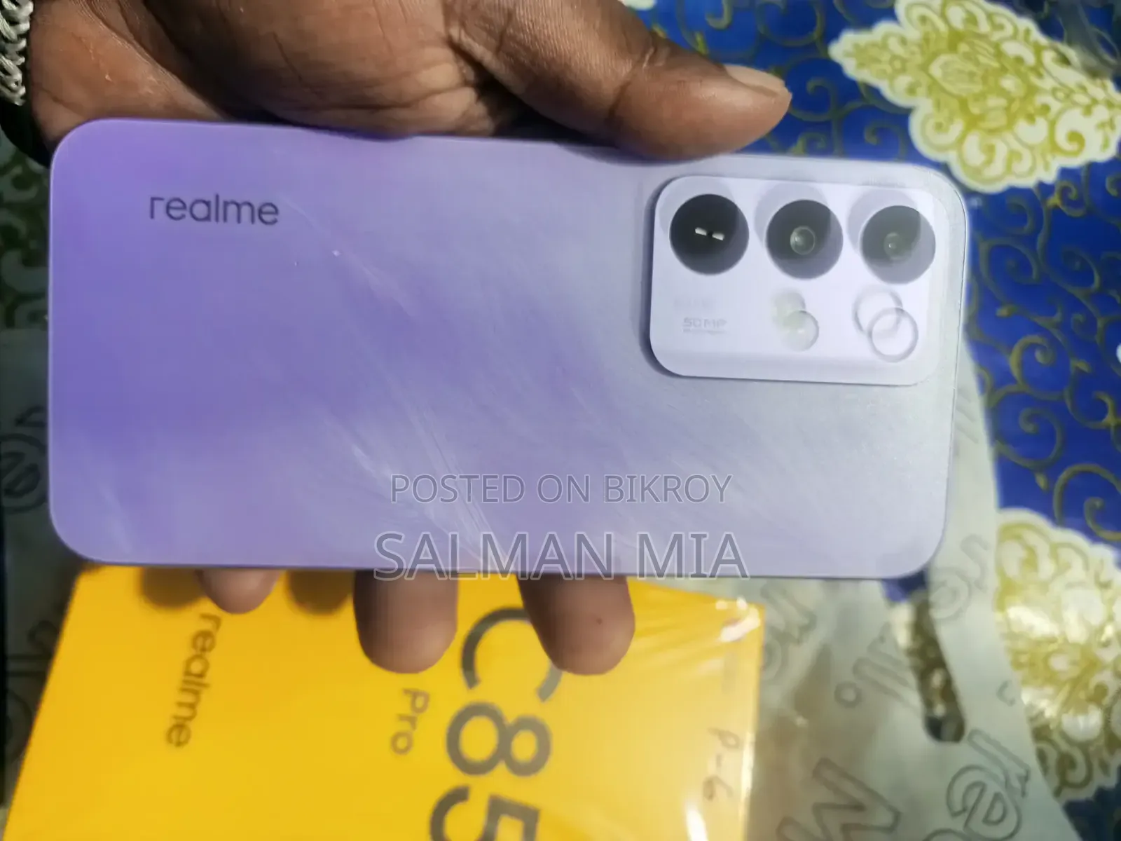 নতুন Realme C85 Pro ১২৮ জিবি নীল