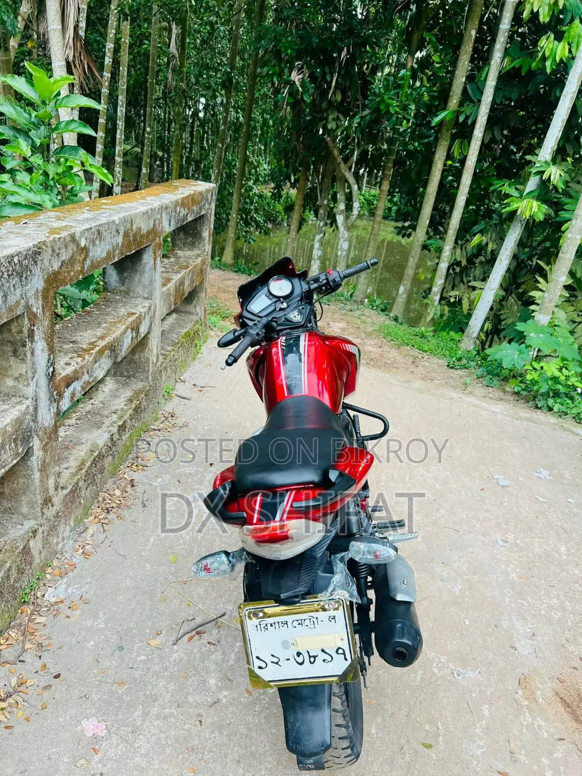 টিভিএস অ্যাপাচি আরটিআর ১৬০ ২ভি ২০১৮ লাল