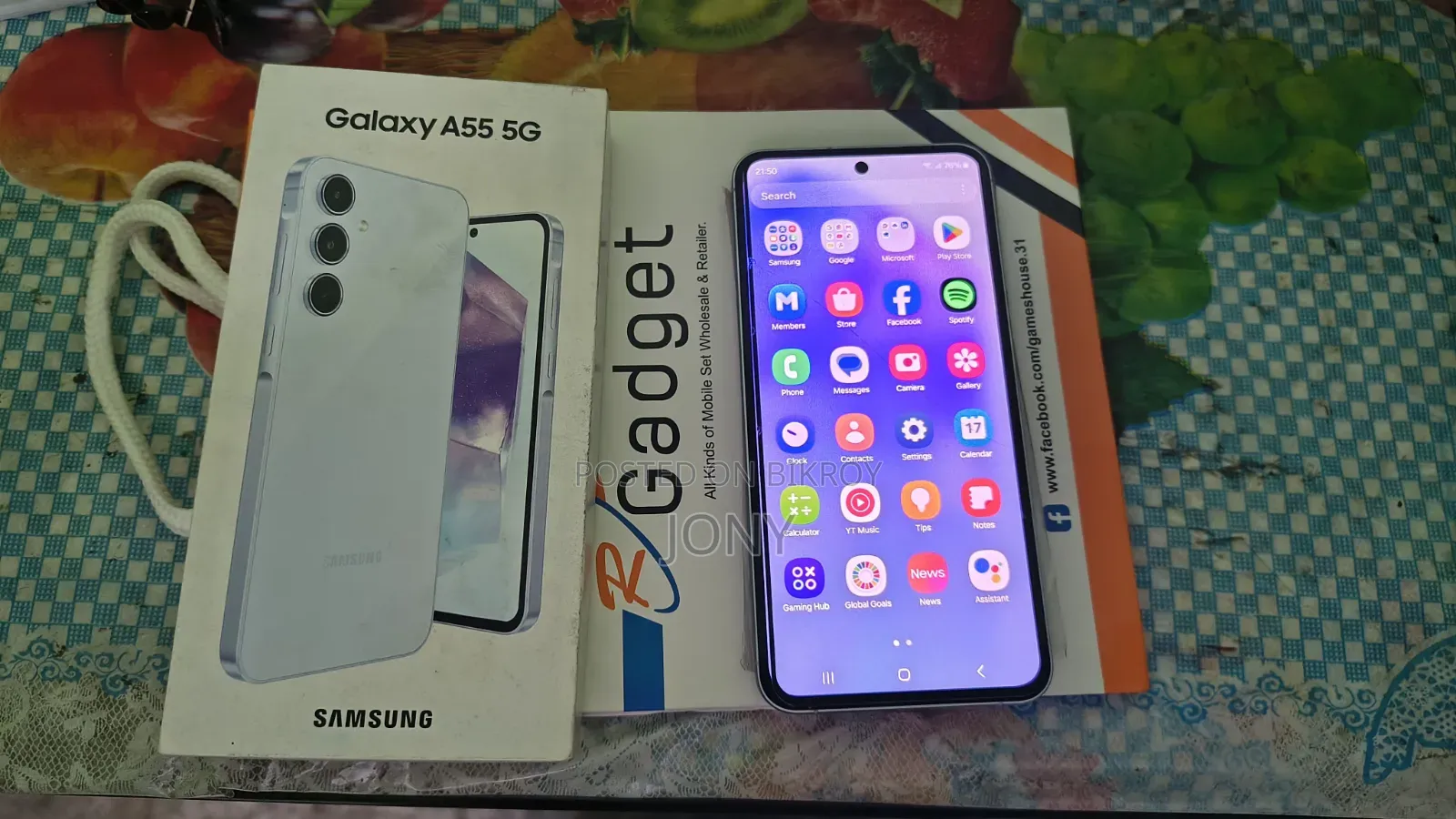 Samsung Galaxy A55 128 GB White