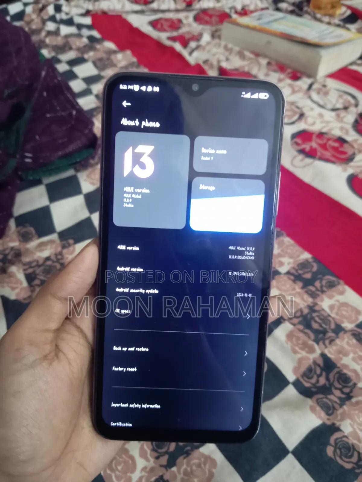 Xiaomi Redmi 9 ৬৪ জিবি পার্পল