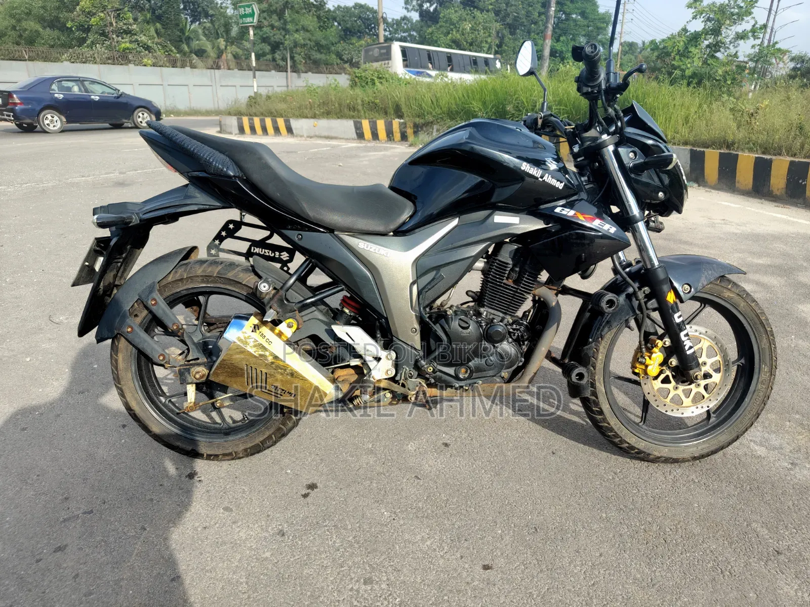 Suzuki Gixxer Monotone 2023 Black