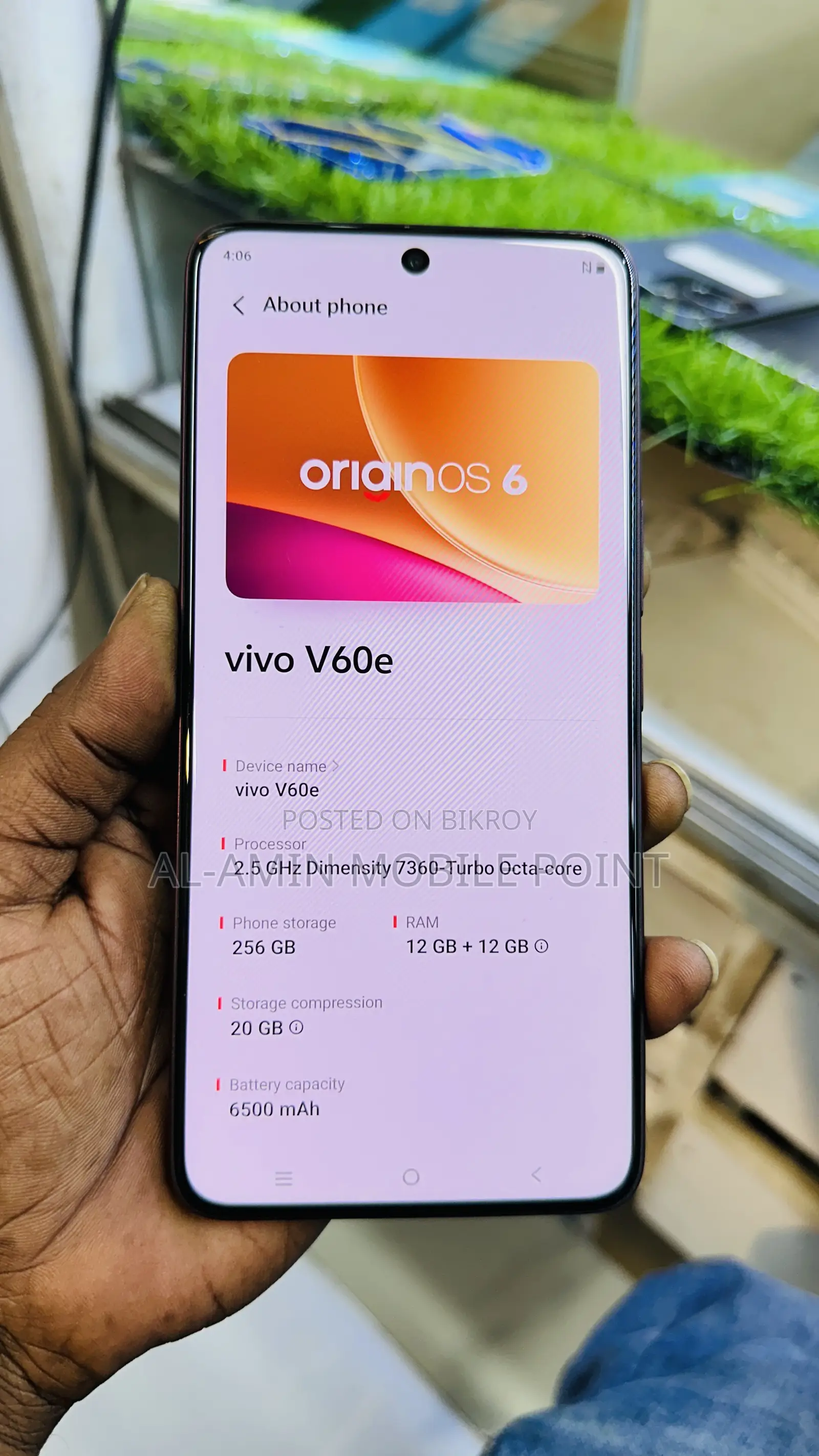 Vivo V30 5G 256 GB Blue