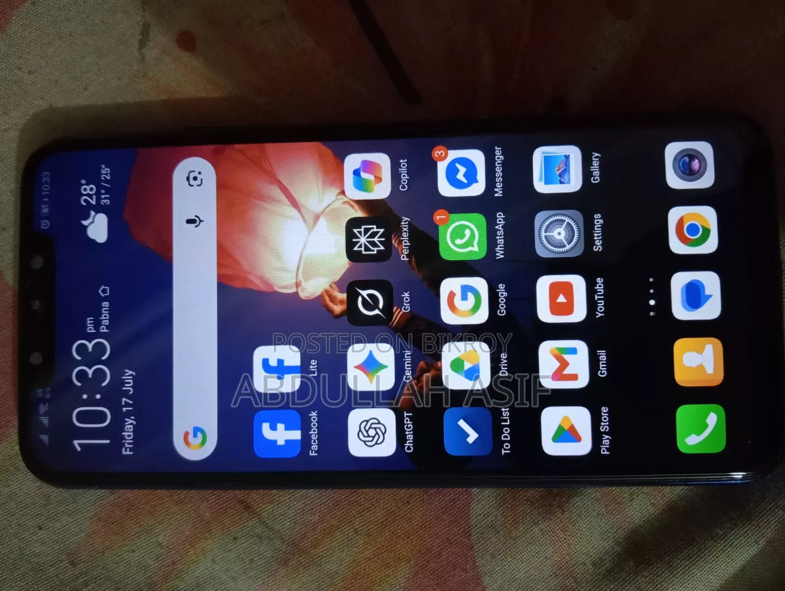 Huawei Nova 3i 128 GB Blue