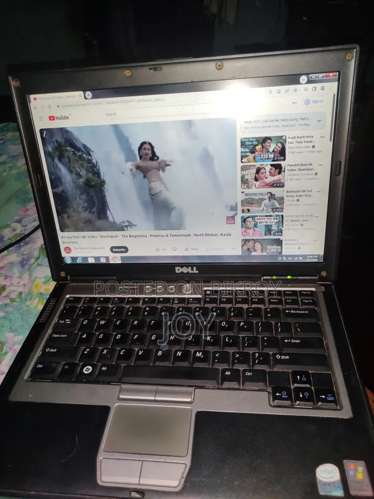Laptop Dell Latitude D630 2GB Intel Core 2 Duo HDD 160GB