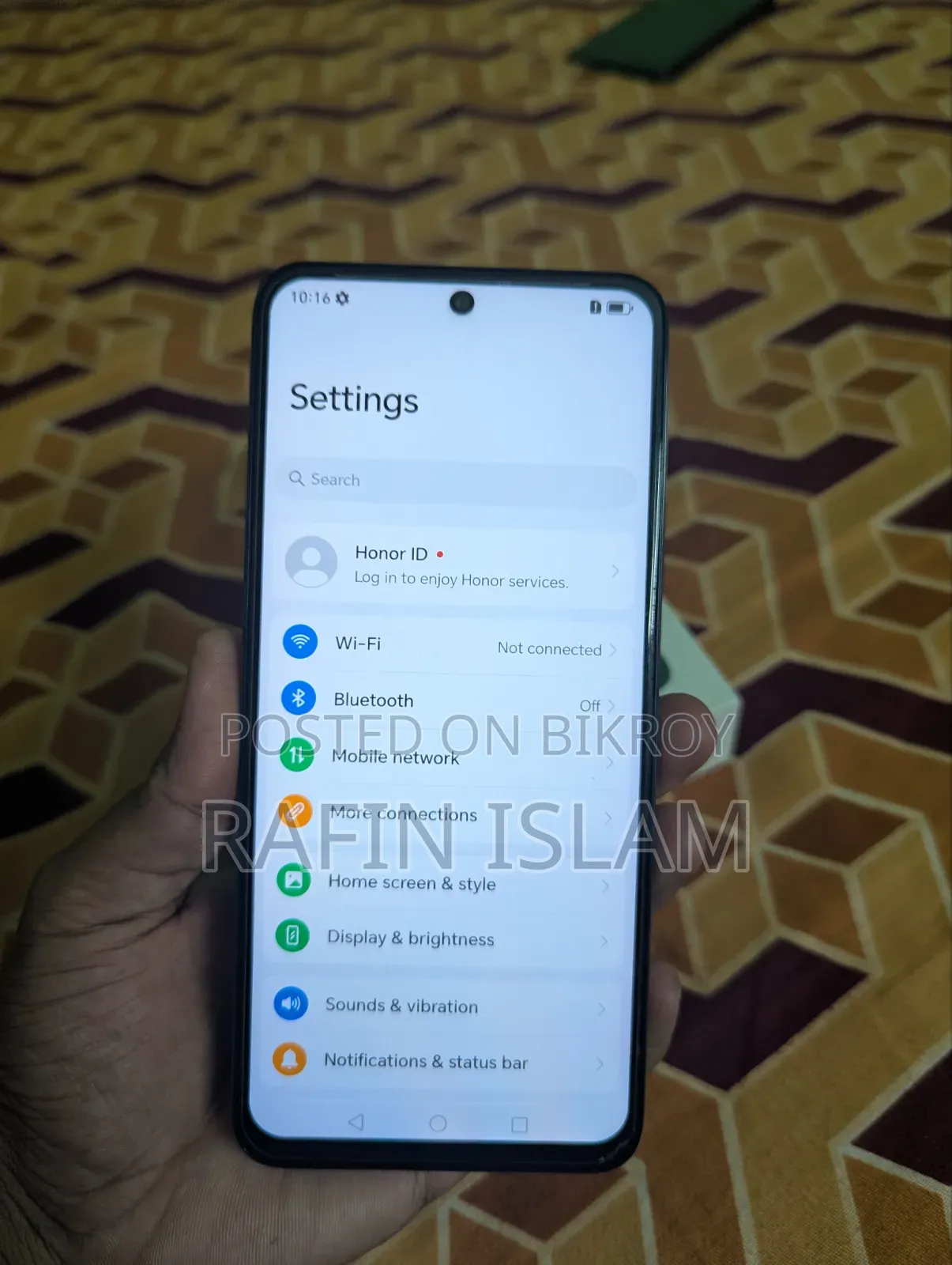 Honor X7c 256 GB Green