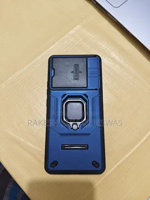 iQOO Z9 Turbo Case With Slide Camera Cover, Rotated Ring Kickstand