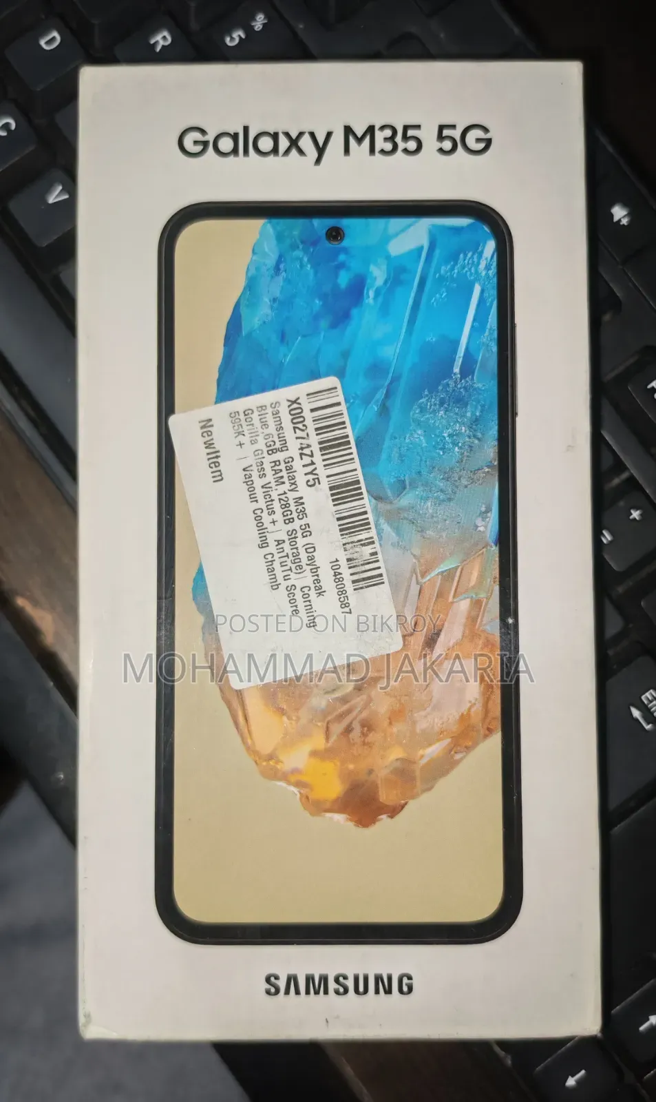 Samsung Galaxy M35 128 GB Blue
