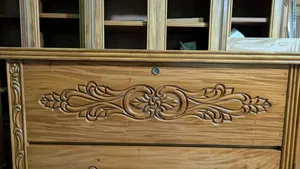 Attractive Design Mahogany Wood Wardrobe