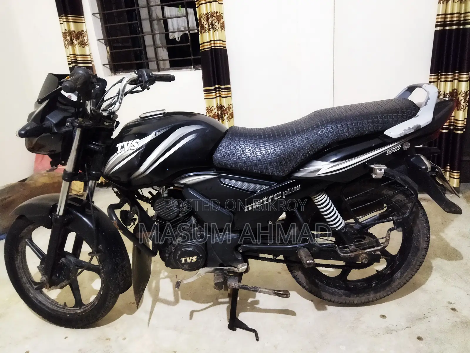 TVS Metro Plus 2016 Black