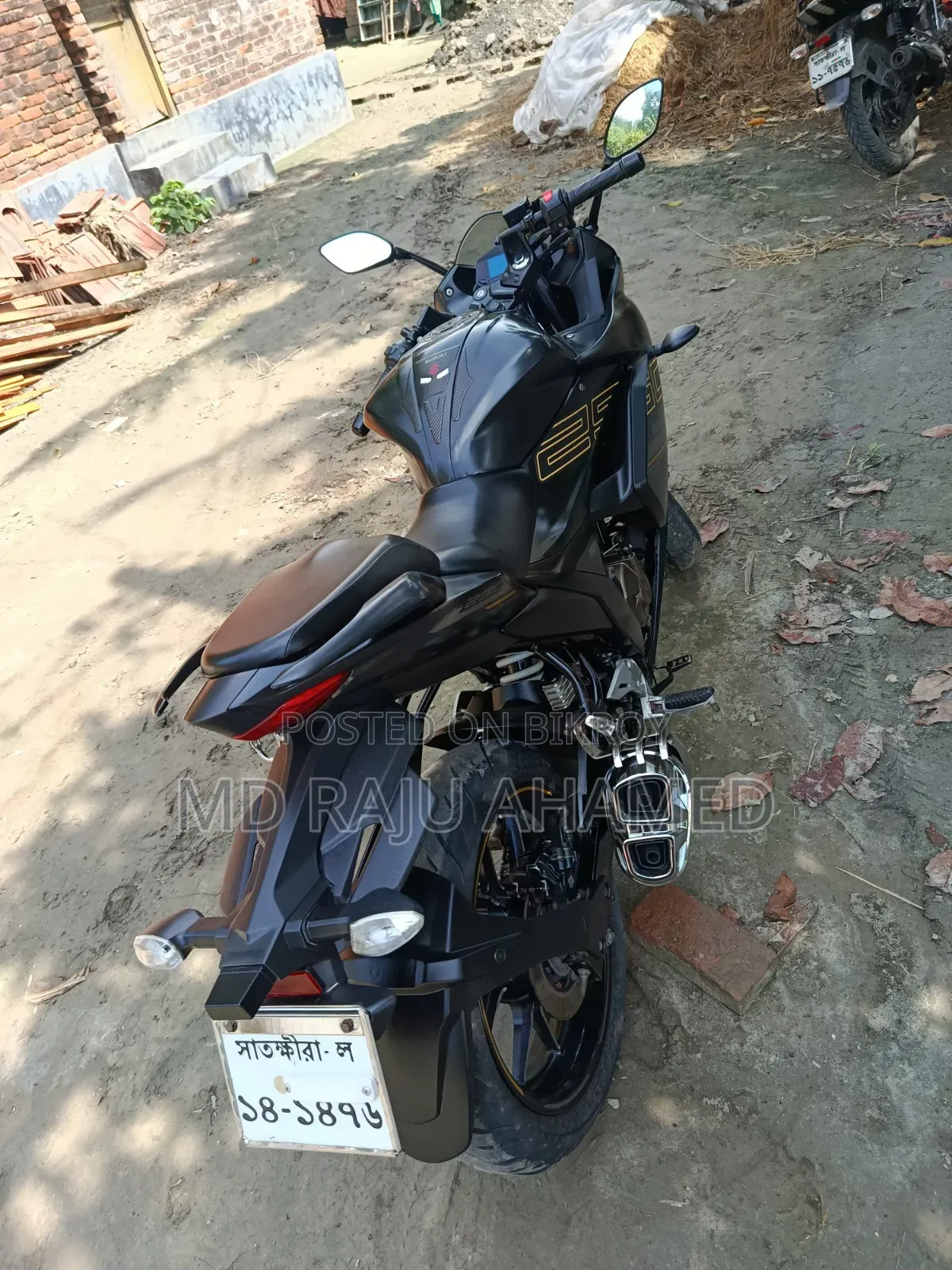 Suzuki Gixxer SF 250 2024 Black