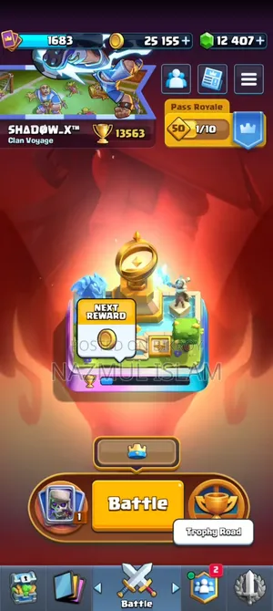 Coc Th 16 and Cr Trophy 13500 Opened on one Gmail, Inbox for more details