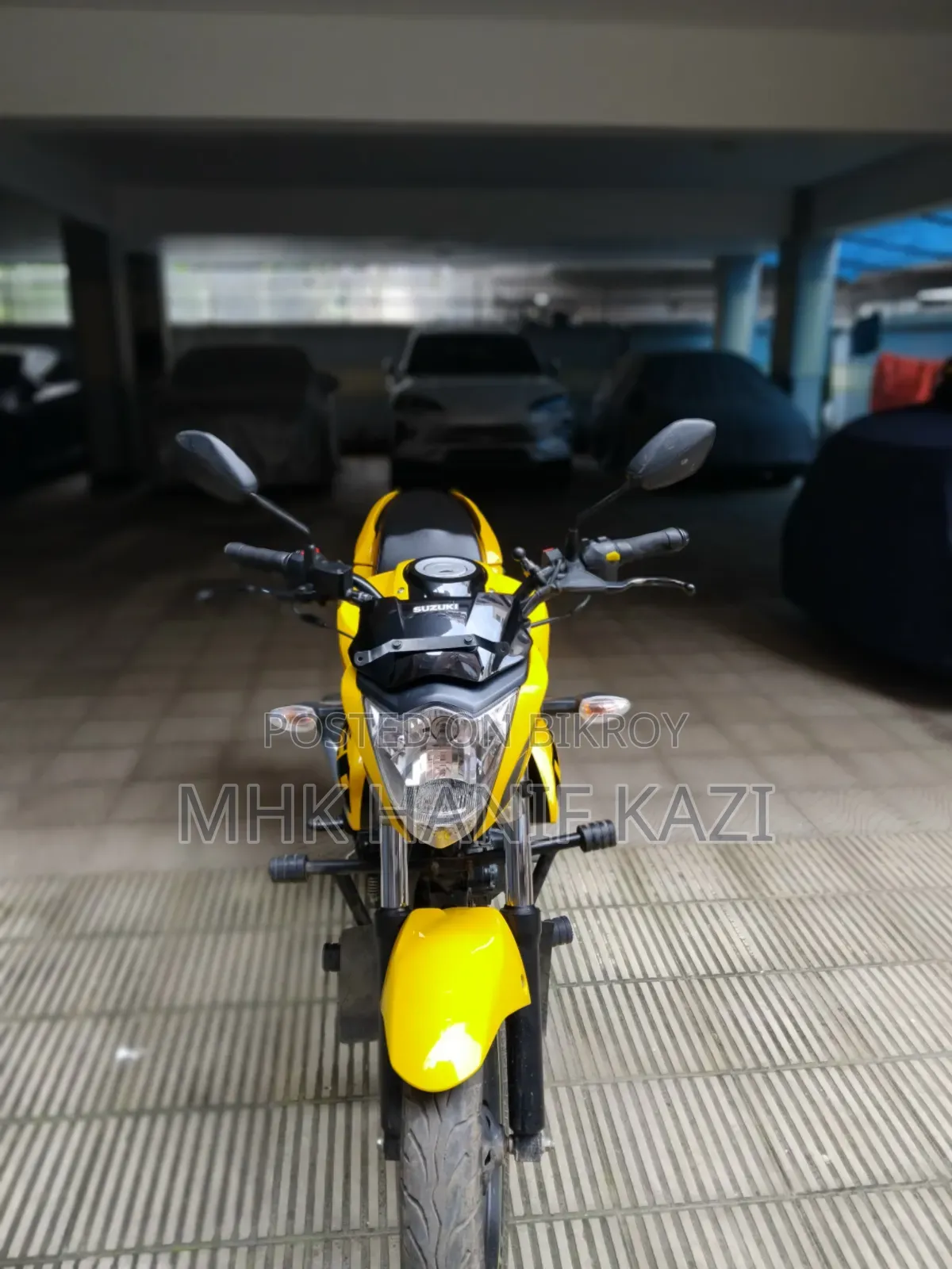 Suzuki Gixxer Monotone 2025 Yellow