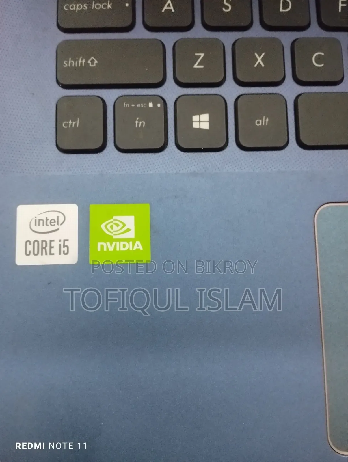 New Laptop Asus Vivobook 15 256GB Intel Core i5 SSHD+SSD 750GB