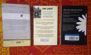 3 Bestselling English Novels NonFiction Books | John Green Sapiens