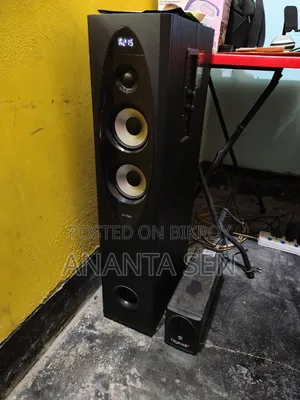 F&D T-60x ব্লুটুথ টাওয়ার স্পিকার (মাইক্রোফোনসহ)
