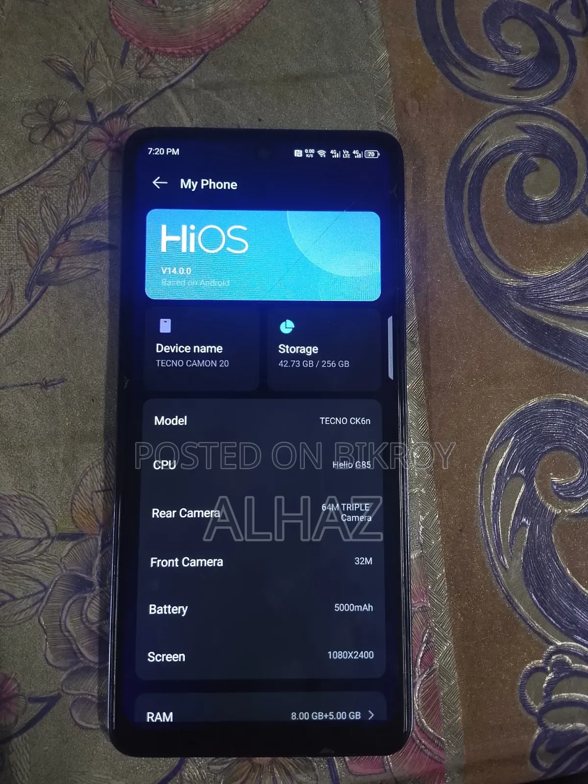 Tecno Camon 20 256 GB White